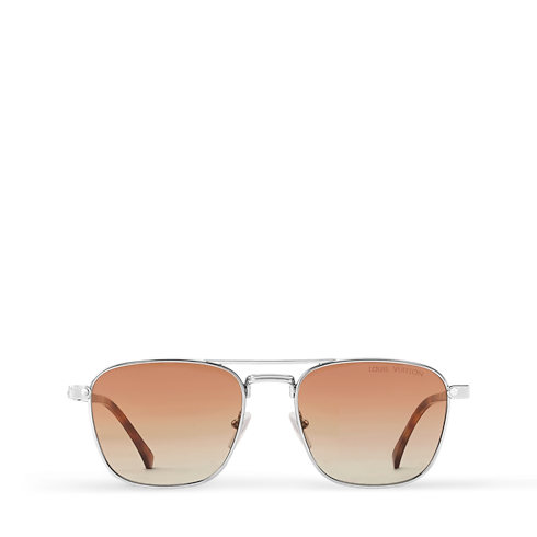 Lentes de sol LV Signature Metal vista interior
