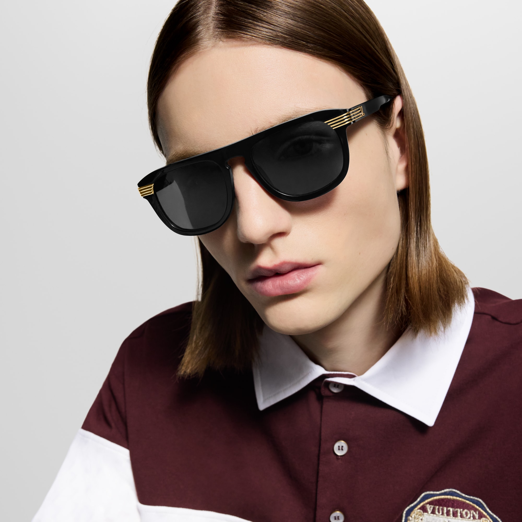 S00 Accesorios Lentes de sol Lentes de sol LV Slide Round Square | Louis Vuitton ® (Ampliar producto)