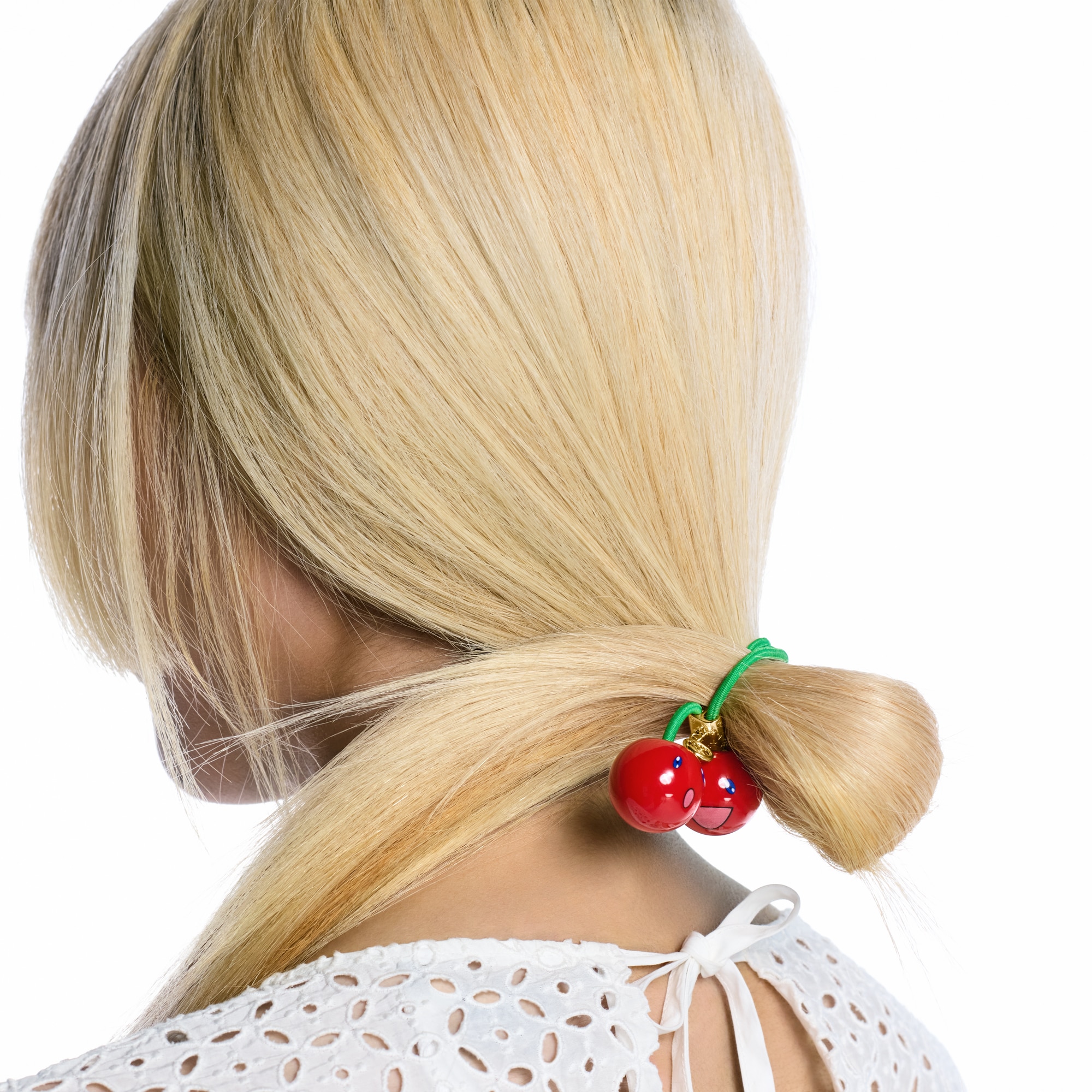 S00 Bisutería Toda la Bisutería Liga de cabello LV x TM Cerise | Louis Vuitton ® (Ampliar producto)