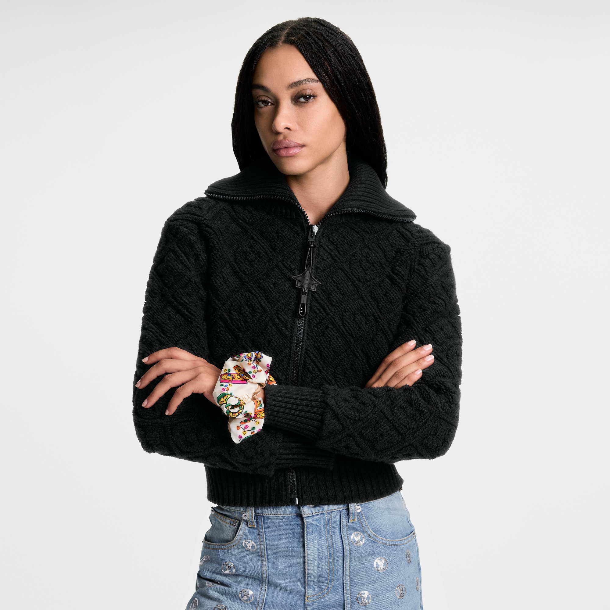 S00 Accesorios Accesorios para el pelo Liga de cabello Vivienne Winter Celebration | Louis Vuitton ® (Ampliar producto)