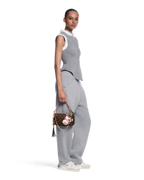 S00 Acessórios Chaveiros e Bag Charms LV X TM Chaveiro LV Bloom Superflat | Louis Vuitton ®