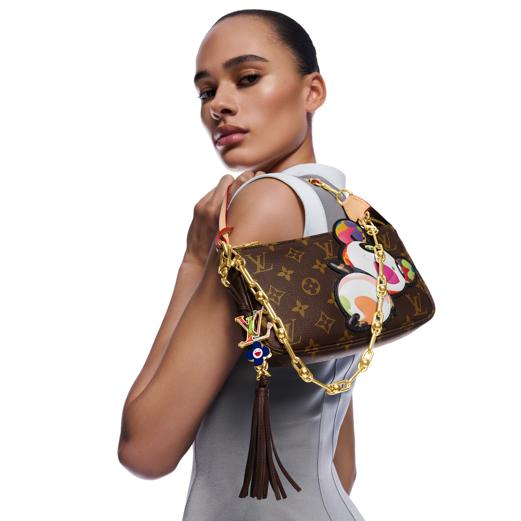 S00 Accesorios Llaveros y charms  Llavero LV X TM LV Bloom Superflat | Louis Vuitton ® (Ampliar producto)