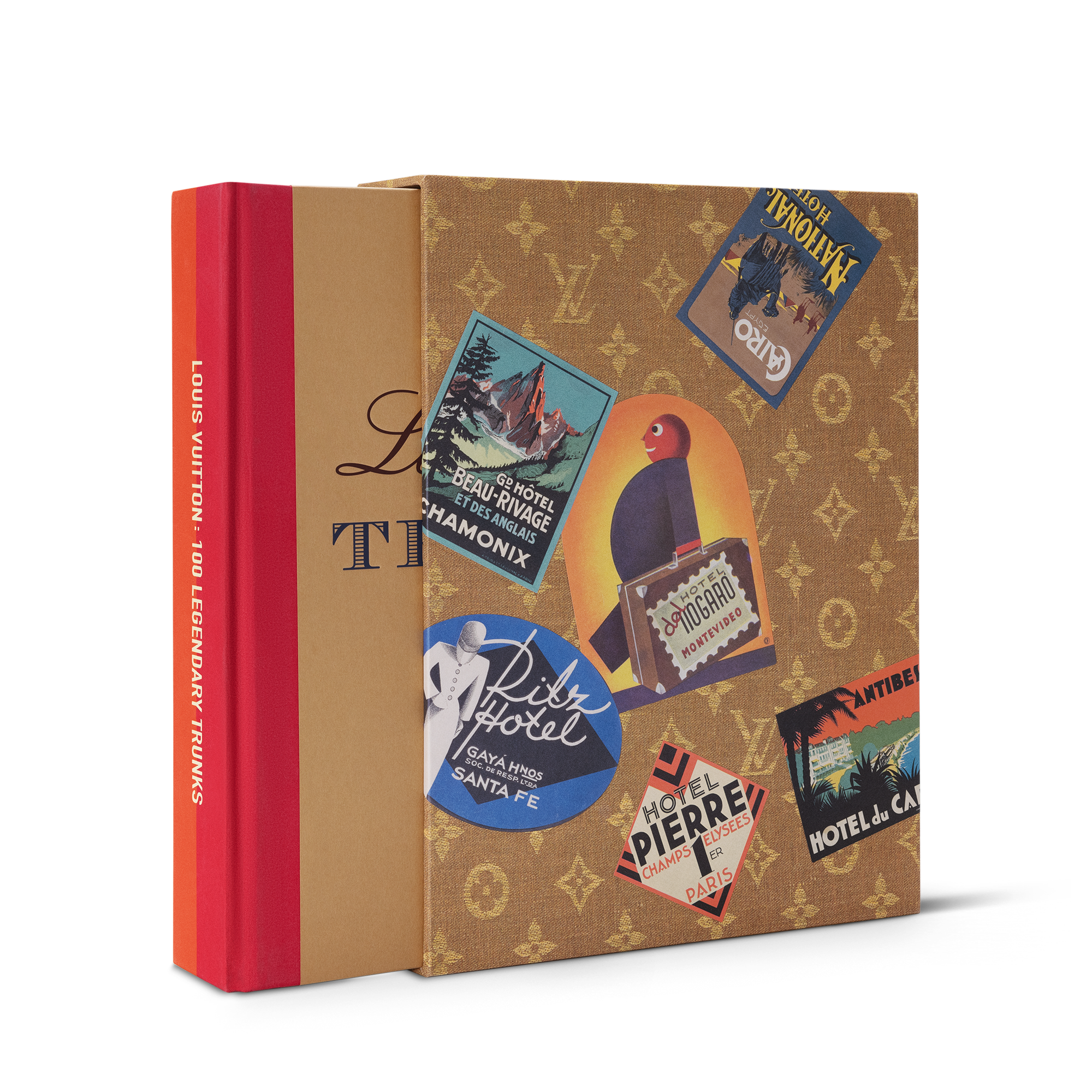  Librería Libros de pasta dura Louis Vuitton: 100 baúles legendarios - Versión en inglés | Louis Vuitton ® (Ampliar producto)