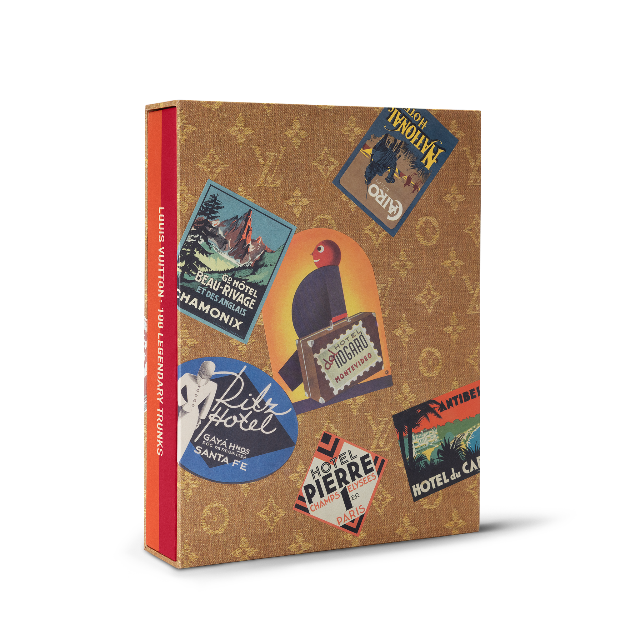  Librería Libros de pasta dura Louis Vuitton: 100 baúles legendarios - Versión en inglés | Louis Vuitton ® (Ampliar producto)