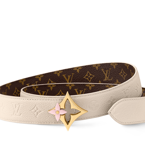 Accesorios Cinturones LV Flowergram Enamel 30mm Reversible Belt | Louis Vuitton ® (Ampliar producto)
