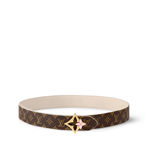 Accesorios Cinturones LV Flowergram Enamel 30mm Reversible Belt | Louis Vuitton ® (Ampliar producto)