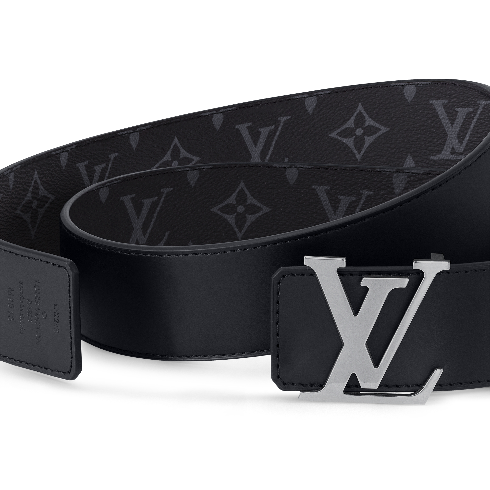 Monogram Eclipse Accesorios Cinturones LV Initiales 40 mm reversible | Louis Vuitton ® (Ampliar producto)