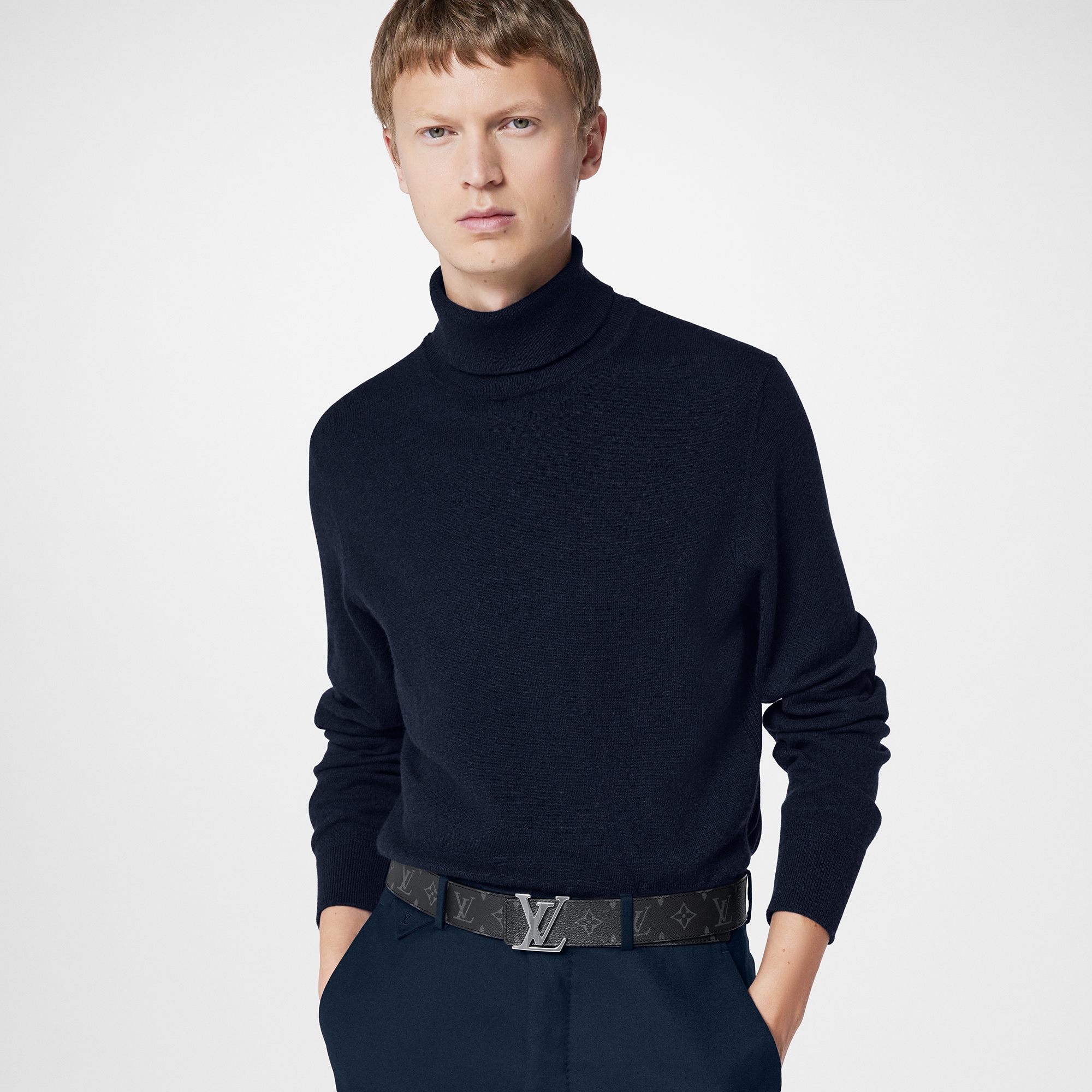 Monogram Eclipse Accesorios Cinturones LV Initiales 40 mm reversible | Louis Vuitton ® (Ampliar producto)