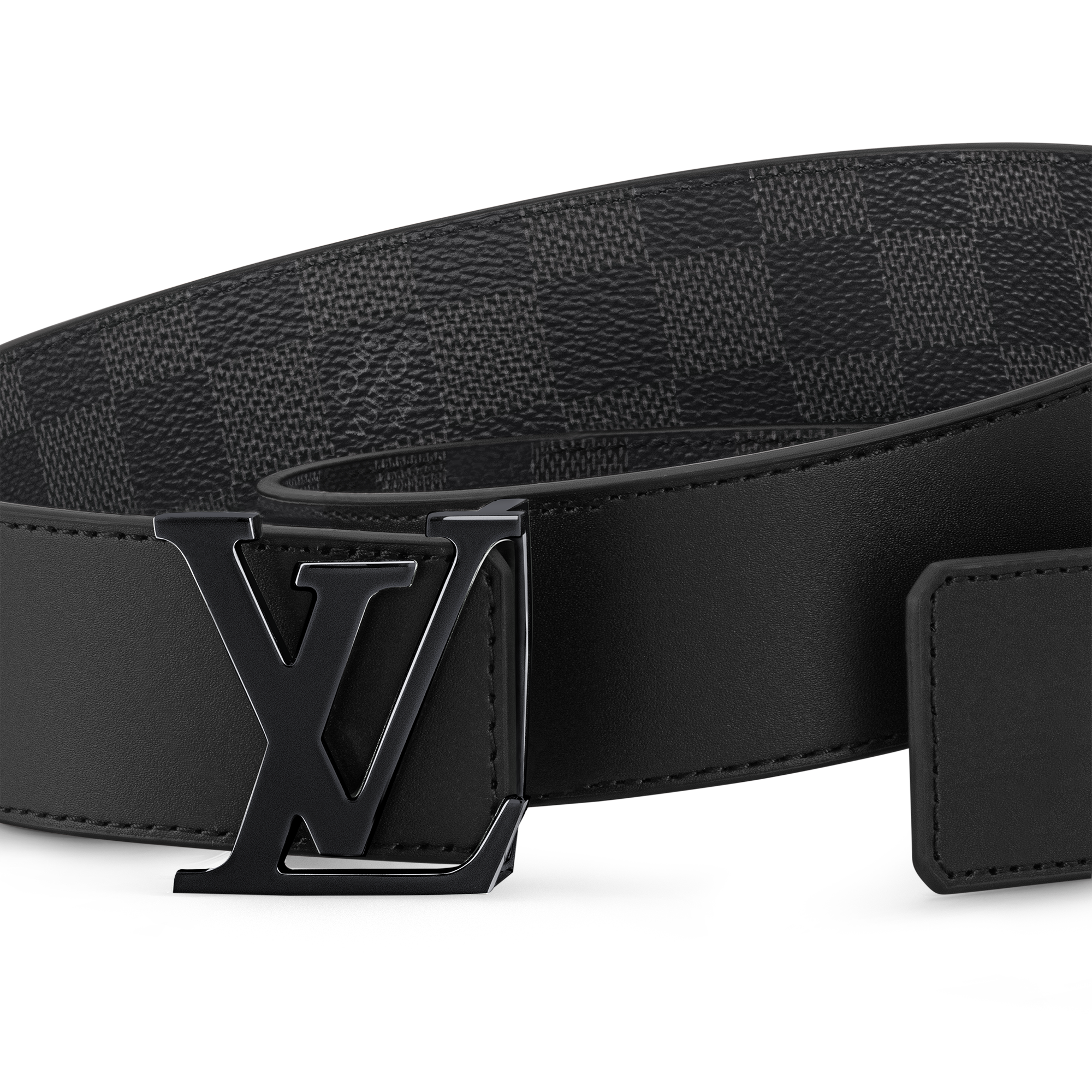 Damier Graphite Accesorios Cinturones LV Initiales 40mm Reversible Belt | Louis Vuitton ® (Ampliar producto)
