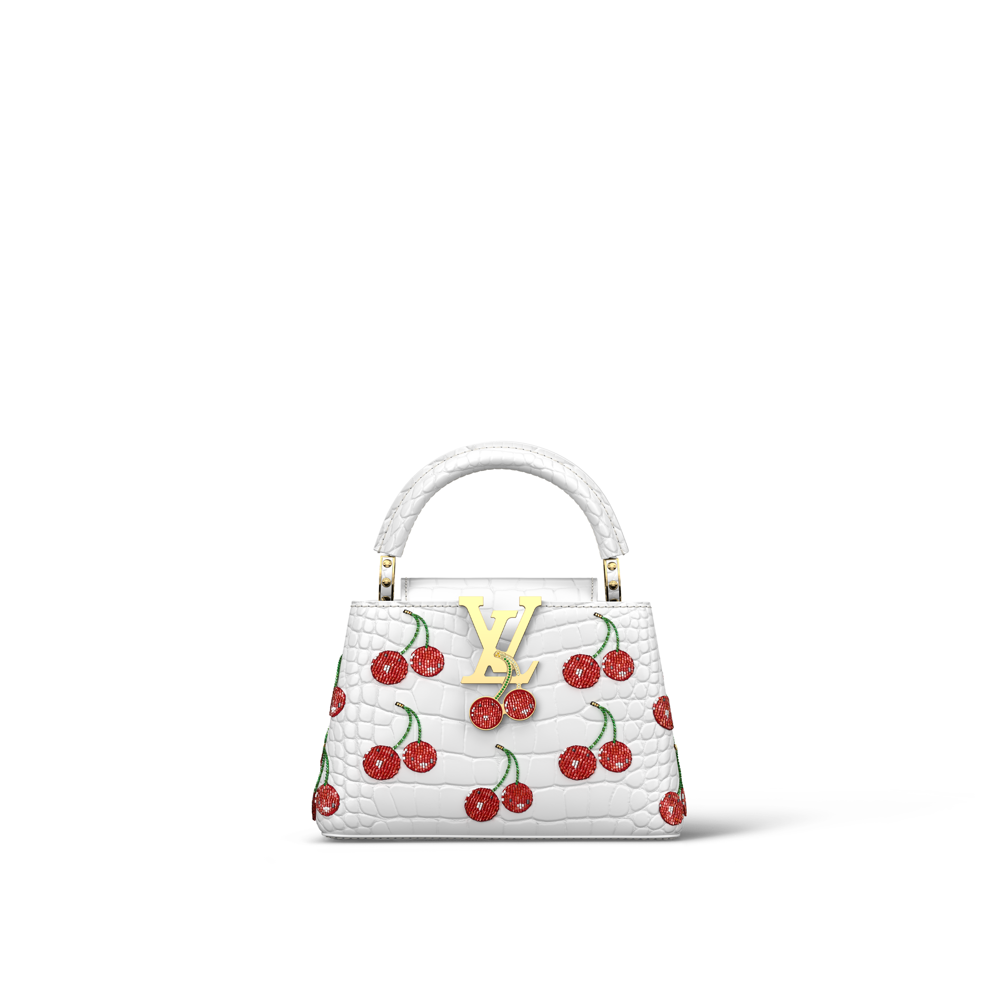 Crocodilien Brillant Bolsas de mano Capucines LV x TM bolsa Capucines Mini | Louis Vuitton ® (Ampliar producto)