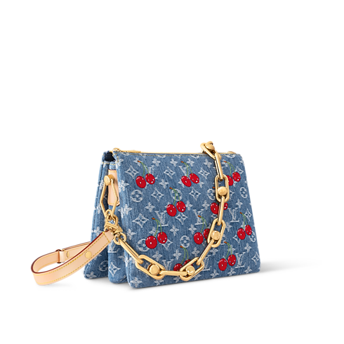 Monogram Denim Bolsas para Mujer LV Icons LV x TM bolsa Coussin PM | Louis Vuitton ® (Ampliar producto)