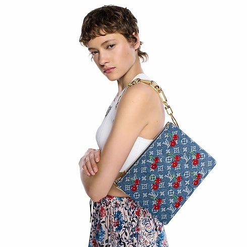 Monogram Denim Bolsas para Mujer LV Icons LV x TM bolsa Coussin PM | Louis Vuitton ® (Ampliar producto)