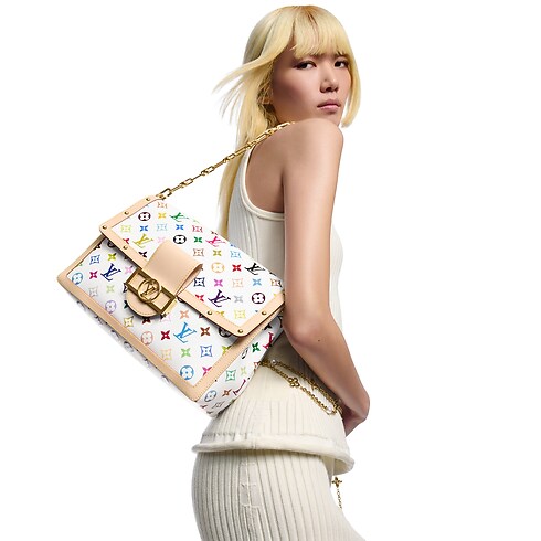 Autres Toiles Monogram Bolsas para Mujer LV Icons LV x TM bolsa Dauphine Soft GM | Louis Vuitton ® (Ampliar producto)