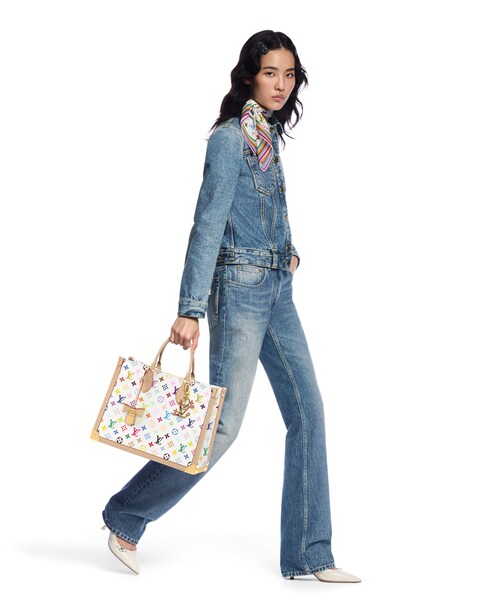 Autres Toiles Monogram Bolsas para Mujer LV Icons LV x TM bolsa OnTheGo MM | Louis Vuitton ®