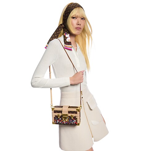 Monogram Bolsas para Mujer LV Icons LV x TM bolsa Petite Malle | Louis Vuitton ® (Ampliar producto)