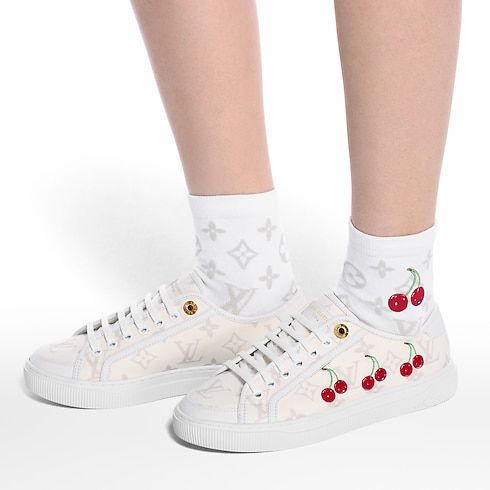 S00 Accesorios Sombreros,guantes y calcetines LV x TM calcetines Monograma Cerise | Louis Vuitton ® (Ampliar producto)
