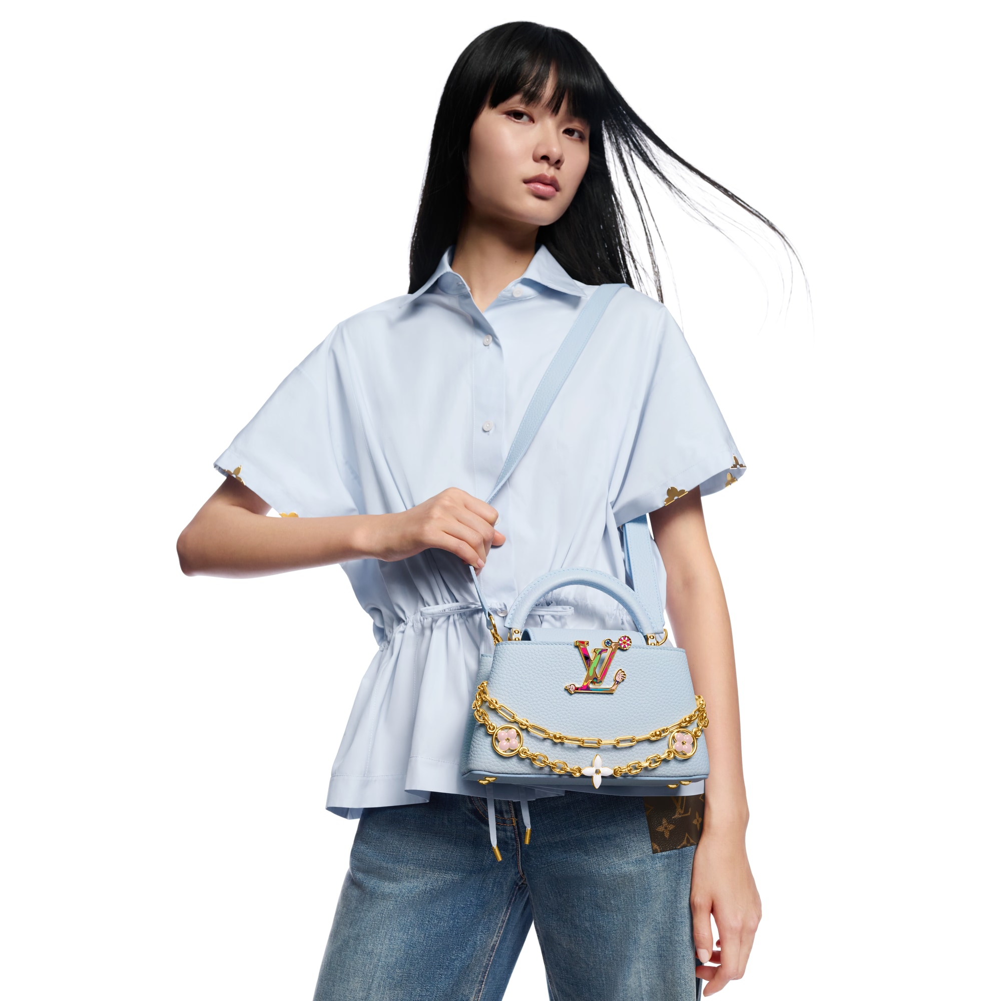 Capucines Bolsas de mano Capucines LV x TM Capucines East West Mini | Louis Vuitton ® (Ampliar producto)