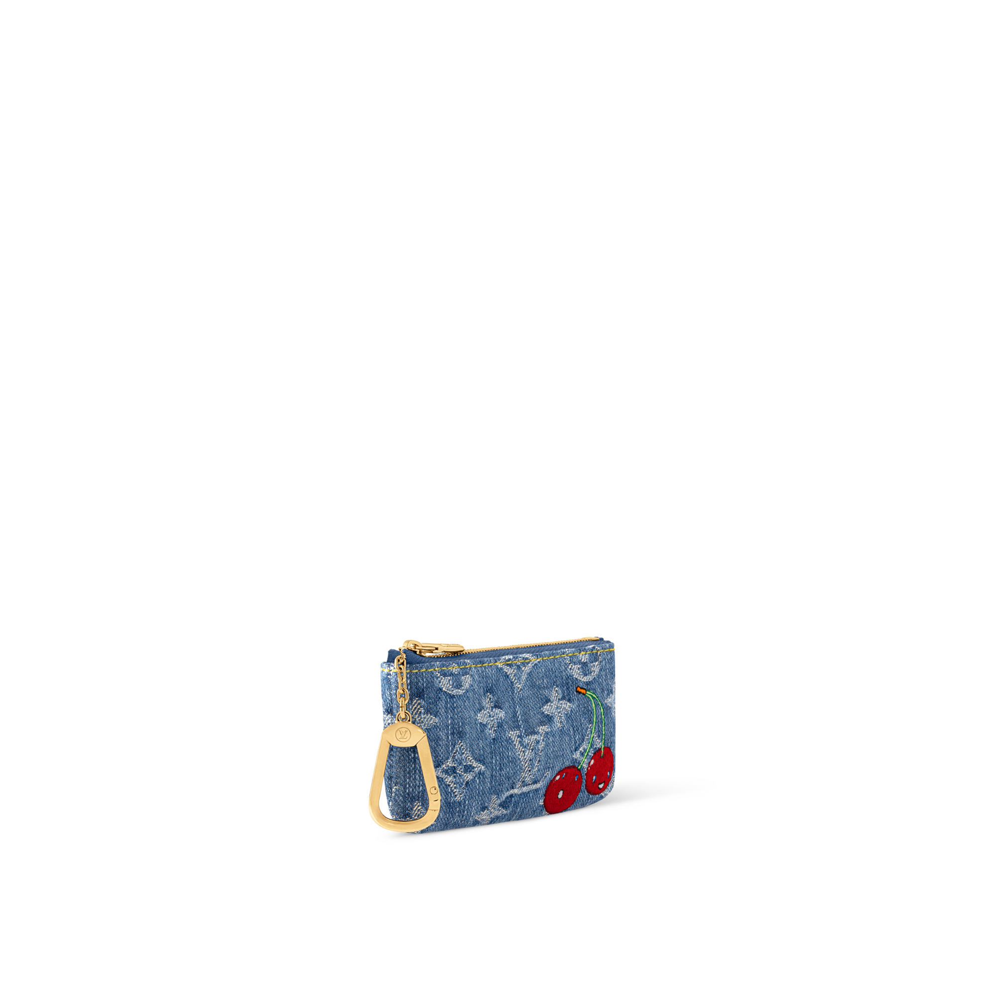 Monogram Denim Carteras y artículos de piel pequeños Novedades LV x TM monedero con llavero | Louis Vuitton ® (Ampliar producto)