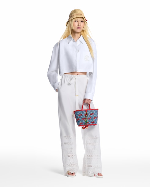 Monogram Denim Bolsas para Mujer LV Icons LV x TM Neverfull Inside Out BB | Louis Vuitton ®
