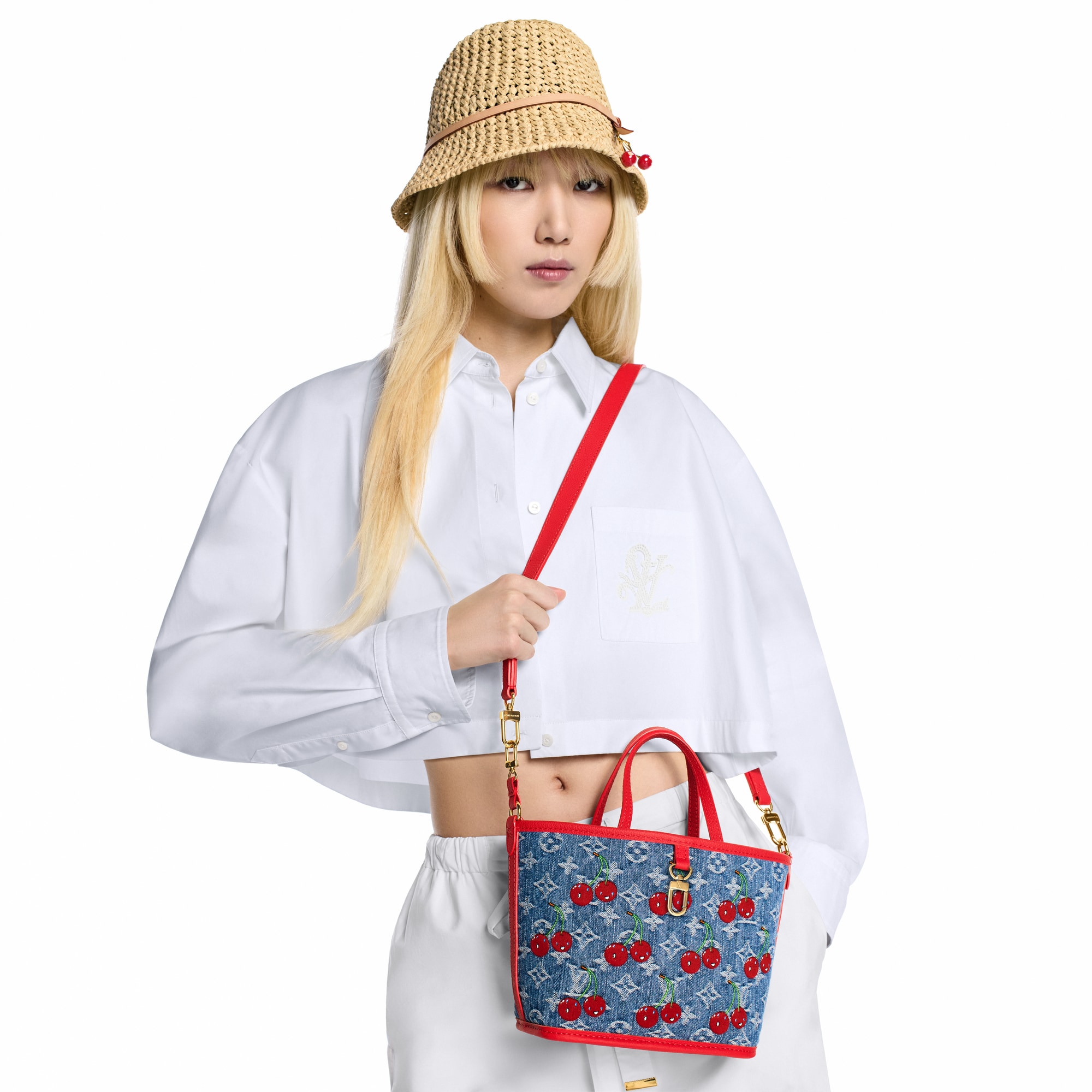 Monogram Denim Bolsas para Mujer LV Icons LV x TM Neverfull Inside Out BB | Louis Vuitton ® (Ampliar producto)