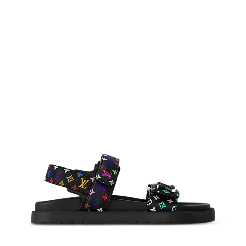 Zapatos Sandalias y Alpargatas LV x TM sandalia plana LV Sunset | Louis Vuitton ® (Ampliar producto)