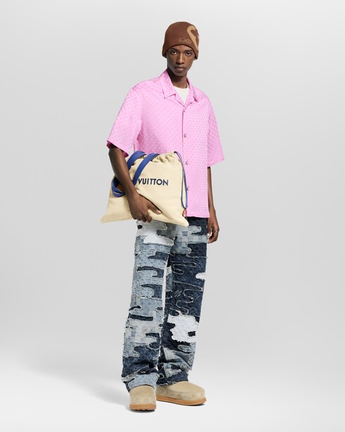 Homme Défilé Automne-Hiver 2025 Soulier slip on LV Yeti | Louis Vuitton ®