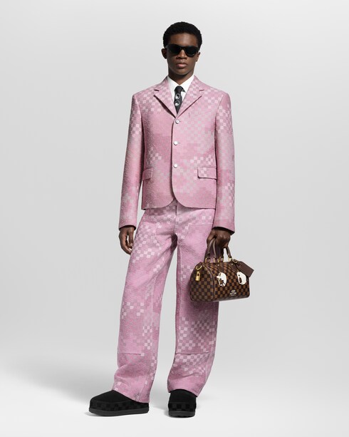 Ready-to-Wear Pants Made To Order Damoflage Tweed Workwear Pants | Louis Vuitton ®