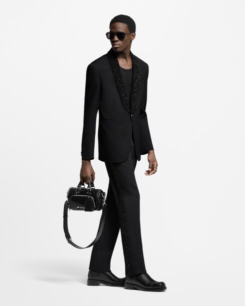 Ready-to-Wear Pants Made To Order Embellished Evening Cigarette Pants | Louis Vuitton ®