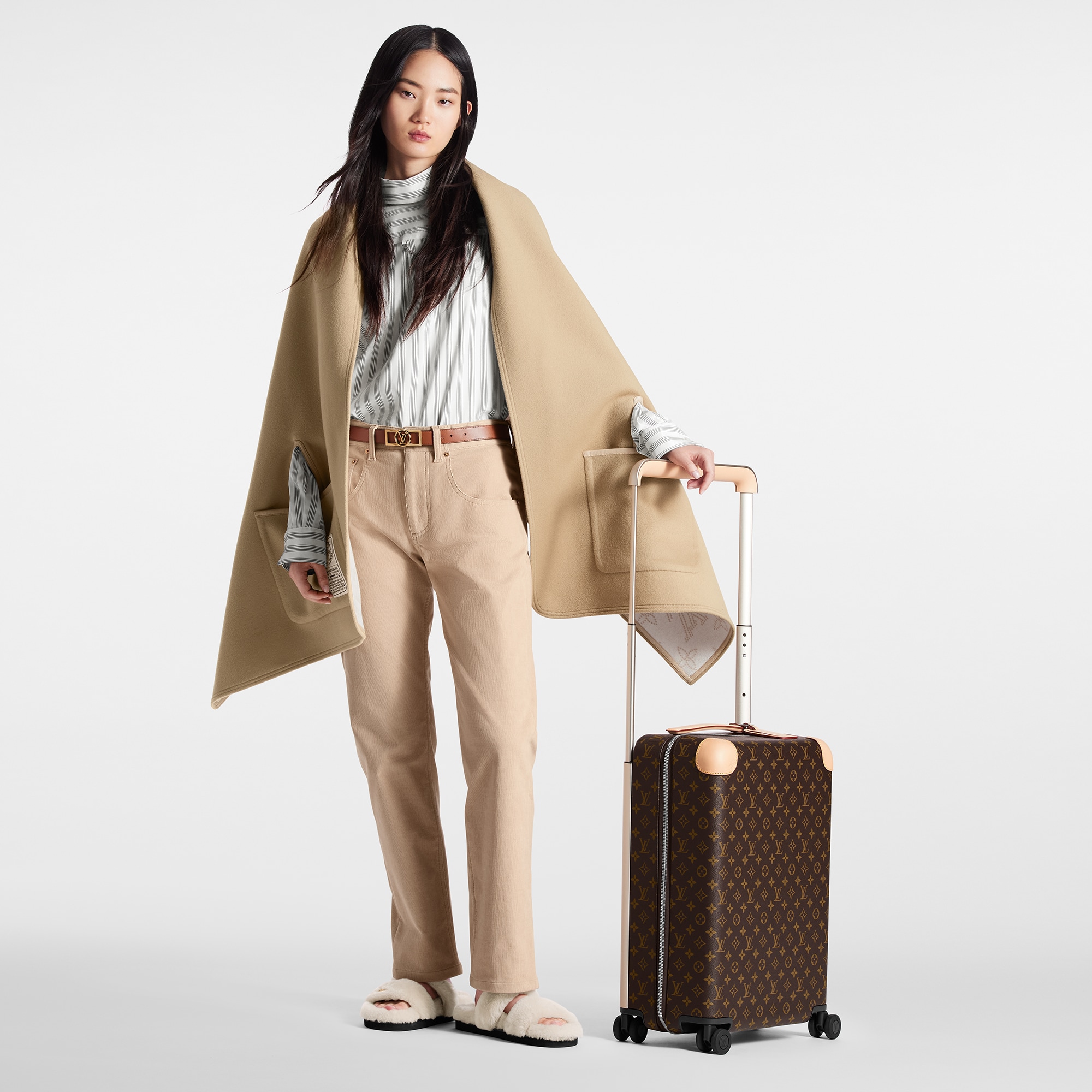 Canvas Monogram Personalización Artículos de Piel } Maleta Horizon 55 | Louis Vuitton ® (Ampliar producto)