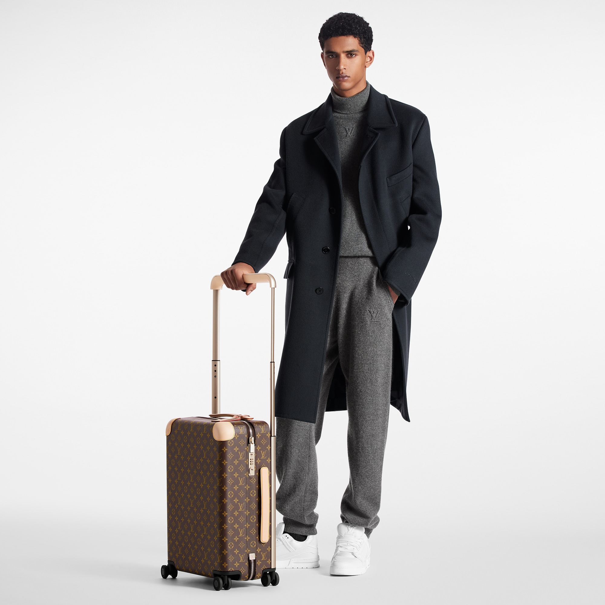 Canvas Monogram Personalización Artículos de Piel } Maleta Horizon 55 | Louis Vuitton ® (Ampliar producto)