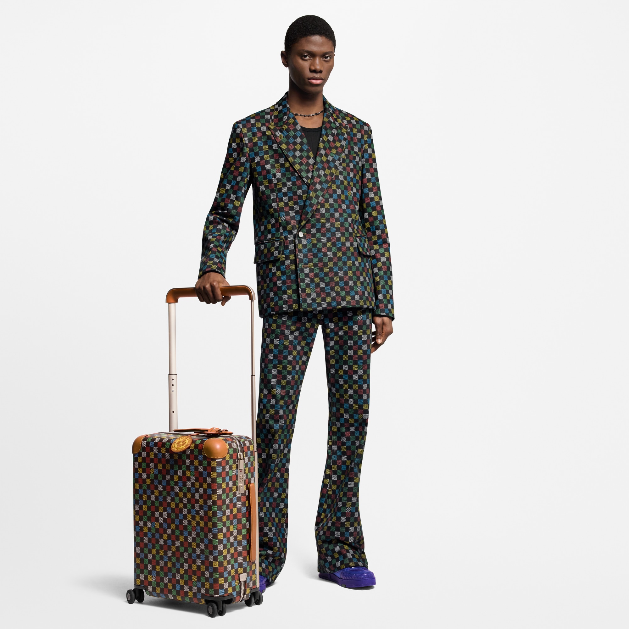Damier Ebene Viajes Equipaje con ruedas Maleta Horizon 55 | Louis Vuitton ® (Ampliar producto)