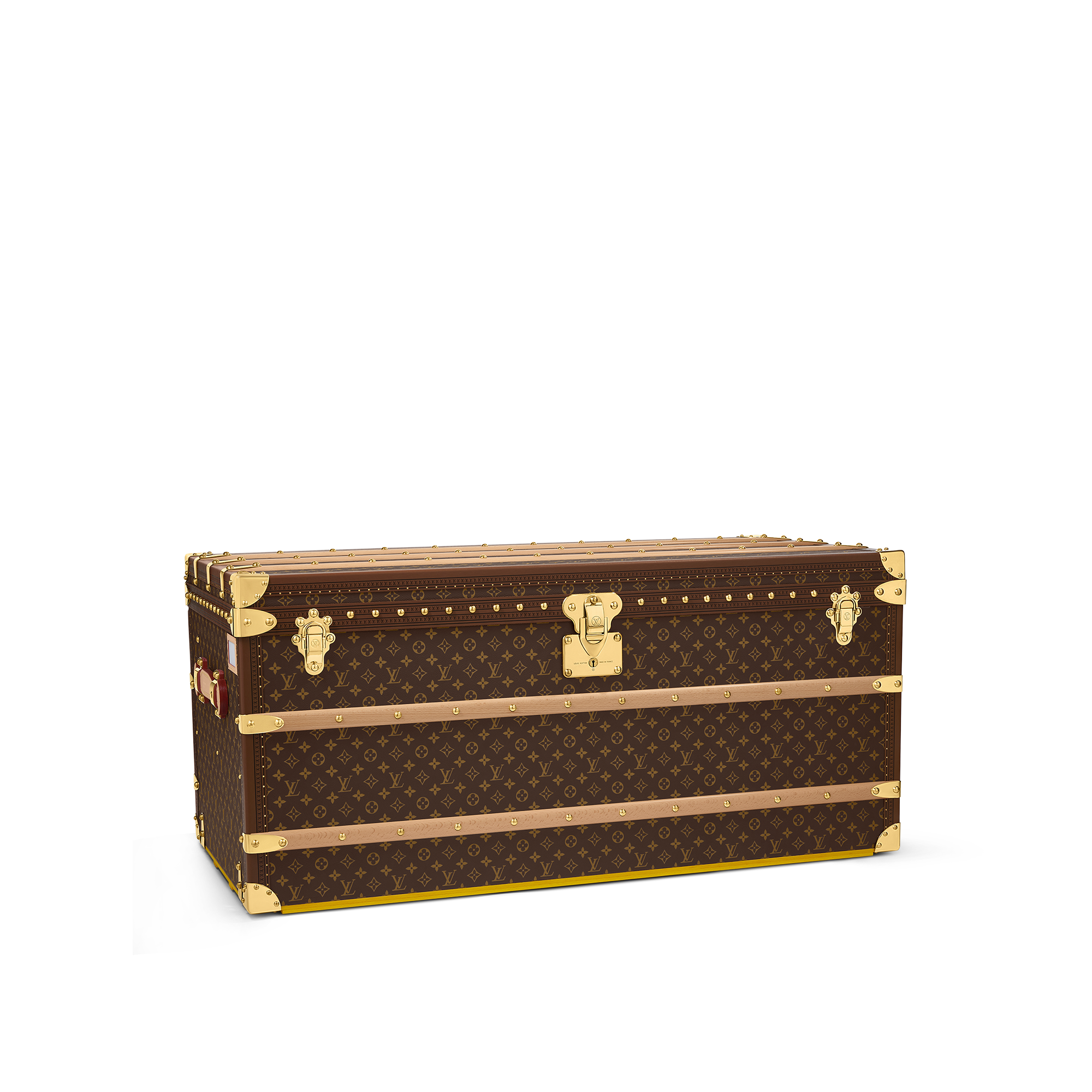 Canvas Monogram Personalización Personalización de Baúles Malle Courrier 110 | Louis Vuitton ® (Ampliar producto)