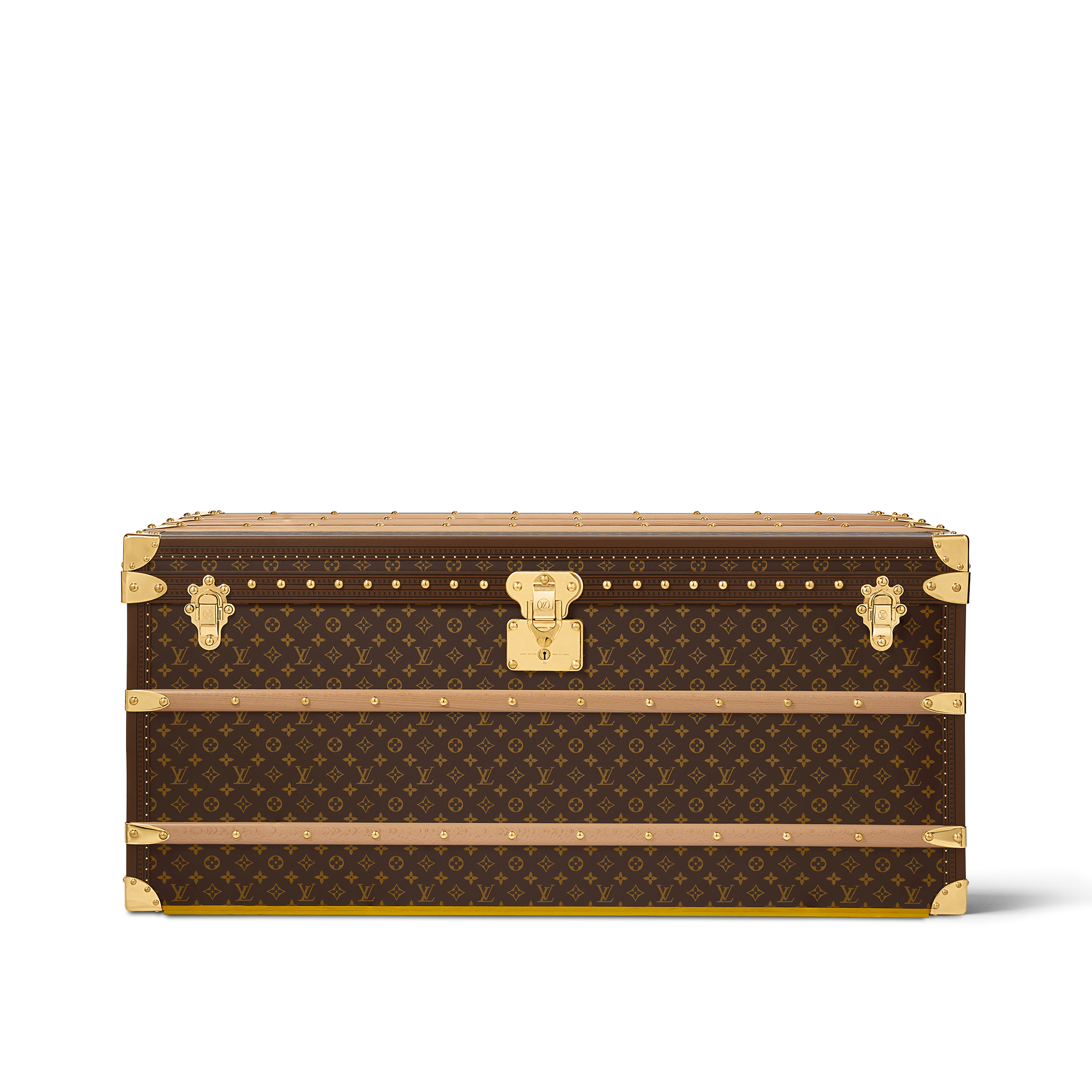 Canvas Monogram Personalización Personalización de Baúles Malle Courrier 110 | Louis Vuitton ® (Ampliar producto)