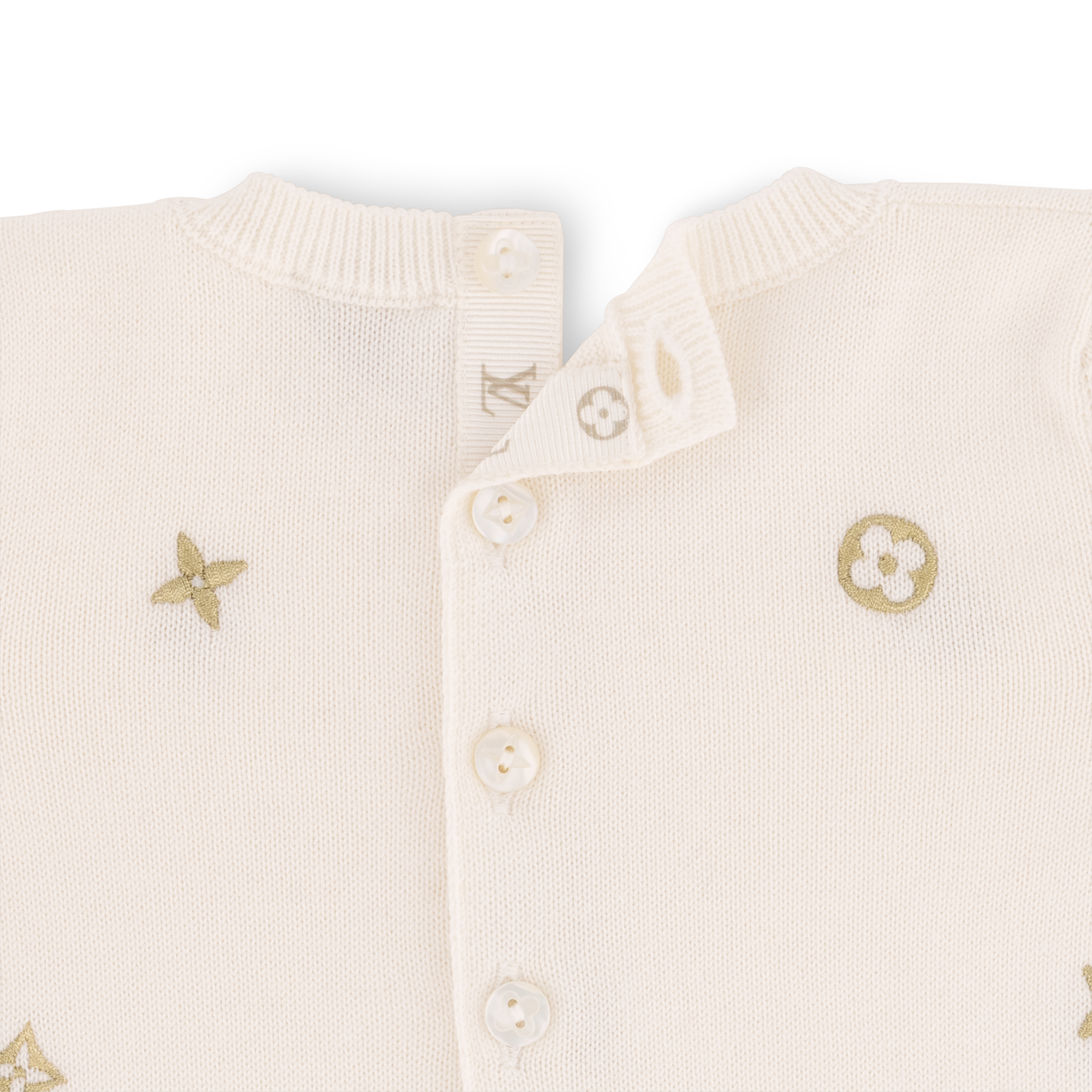 S00 Regalos para bebés } Mameluco Meli-Melo dorado | Louis Vuitton ® (Ampliar producto)