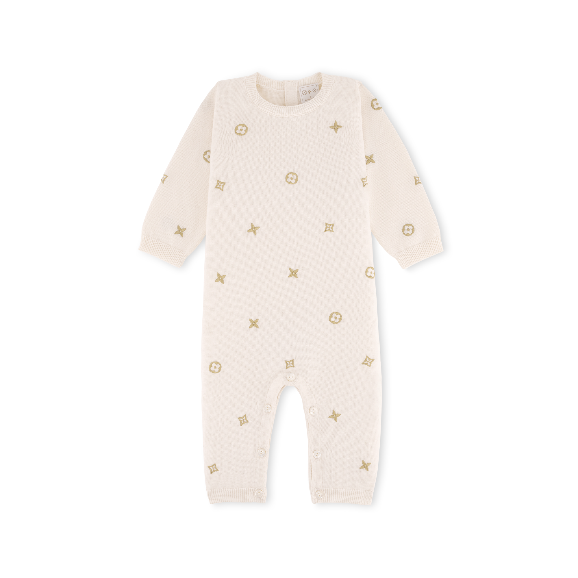 S00 Regalos para bebés } Mameluco Meli-Melo dorado | Louis Vuitton ® (Ampliar producto)