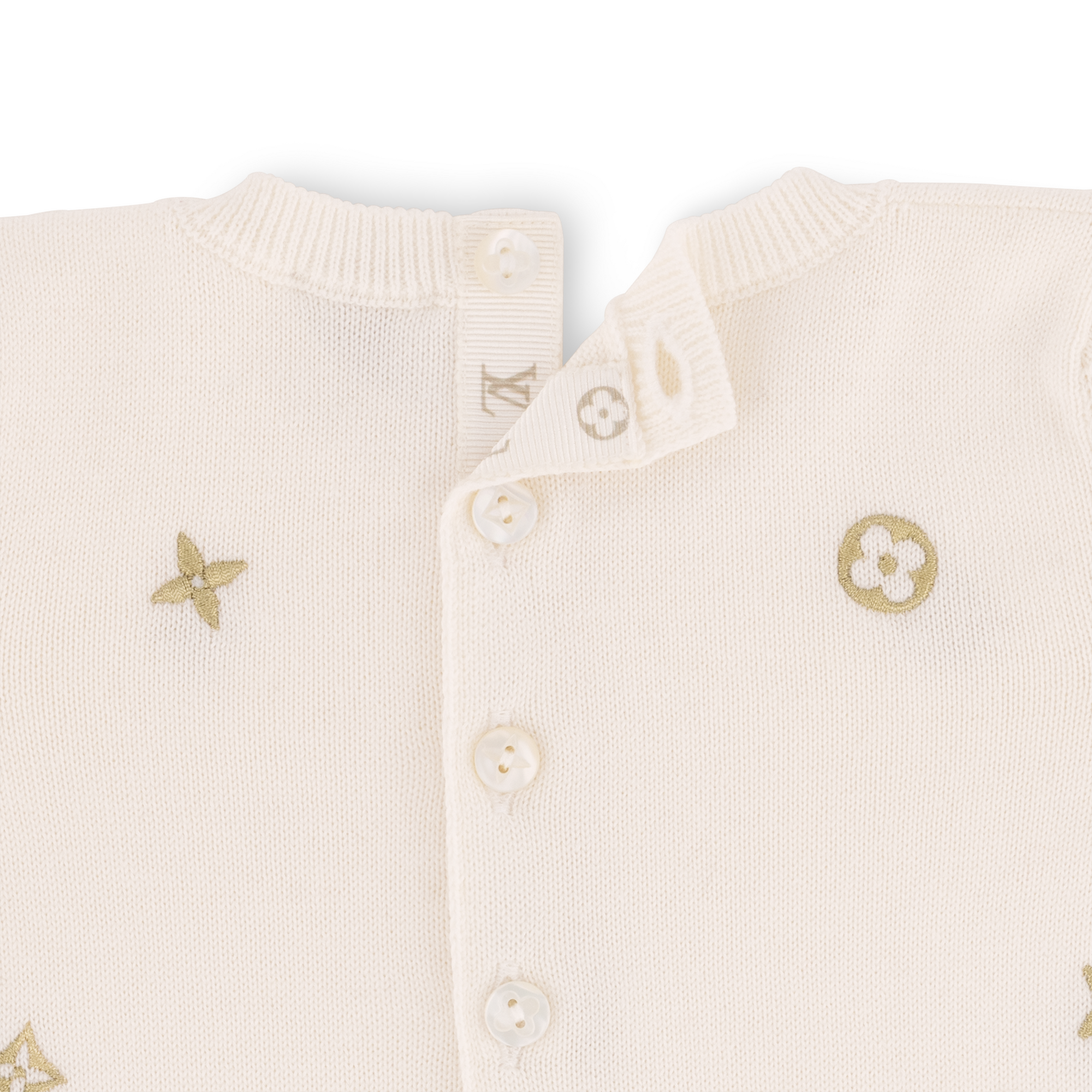 S00 Regalos para bebés } Mameluco Meli-Melo dorado | Louis Vuitton ® (Ampliar producto)
