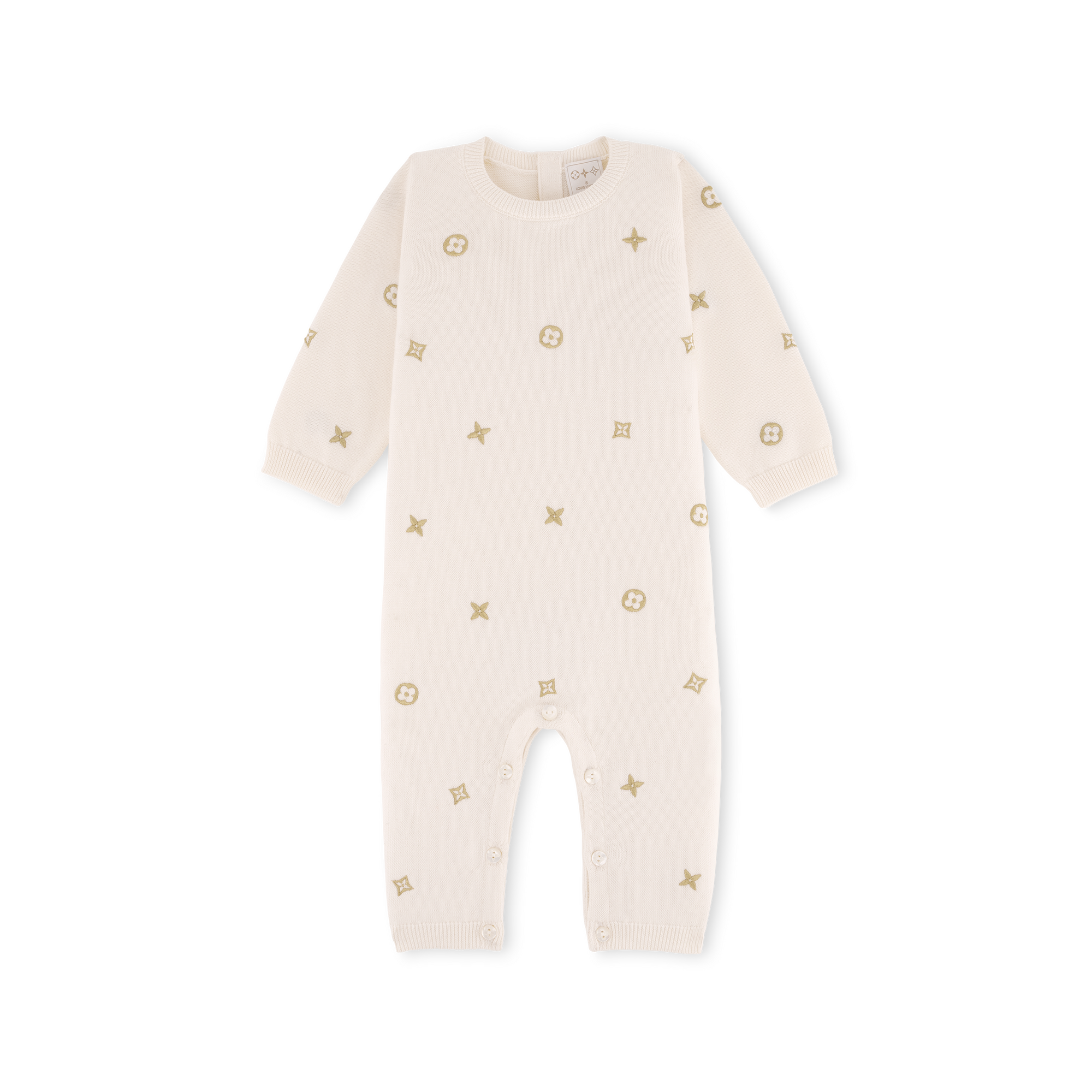 S00 Regalos para bebés } Mameluco Meli-Melo dorado | Louis Vuitton ® (Ampliar producto)