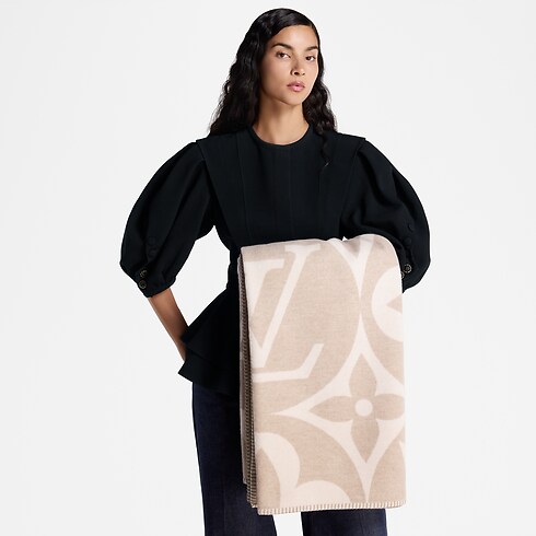 S00 Accesorios Home Textile Manta LV Medallion | Louis Vuitton ® (Ampliar producto)