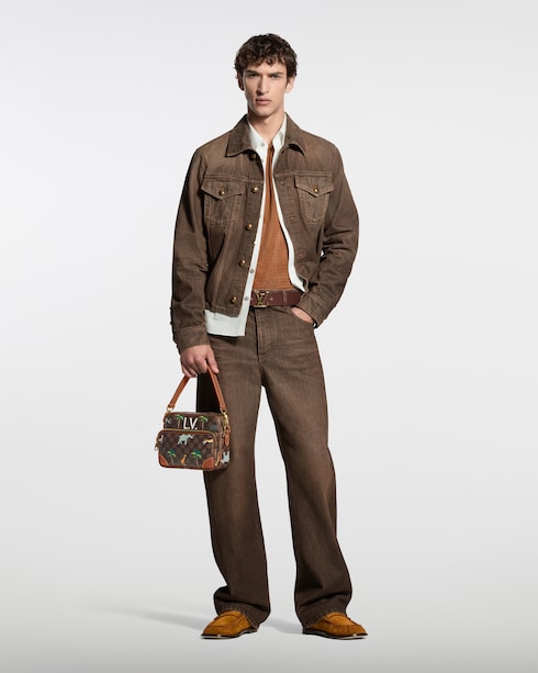 Para Ele Desfile Spring-Summer 2026 Blusa Muscle Tee de Malha | Louis Vuitton ®