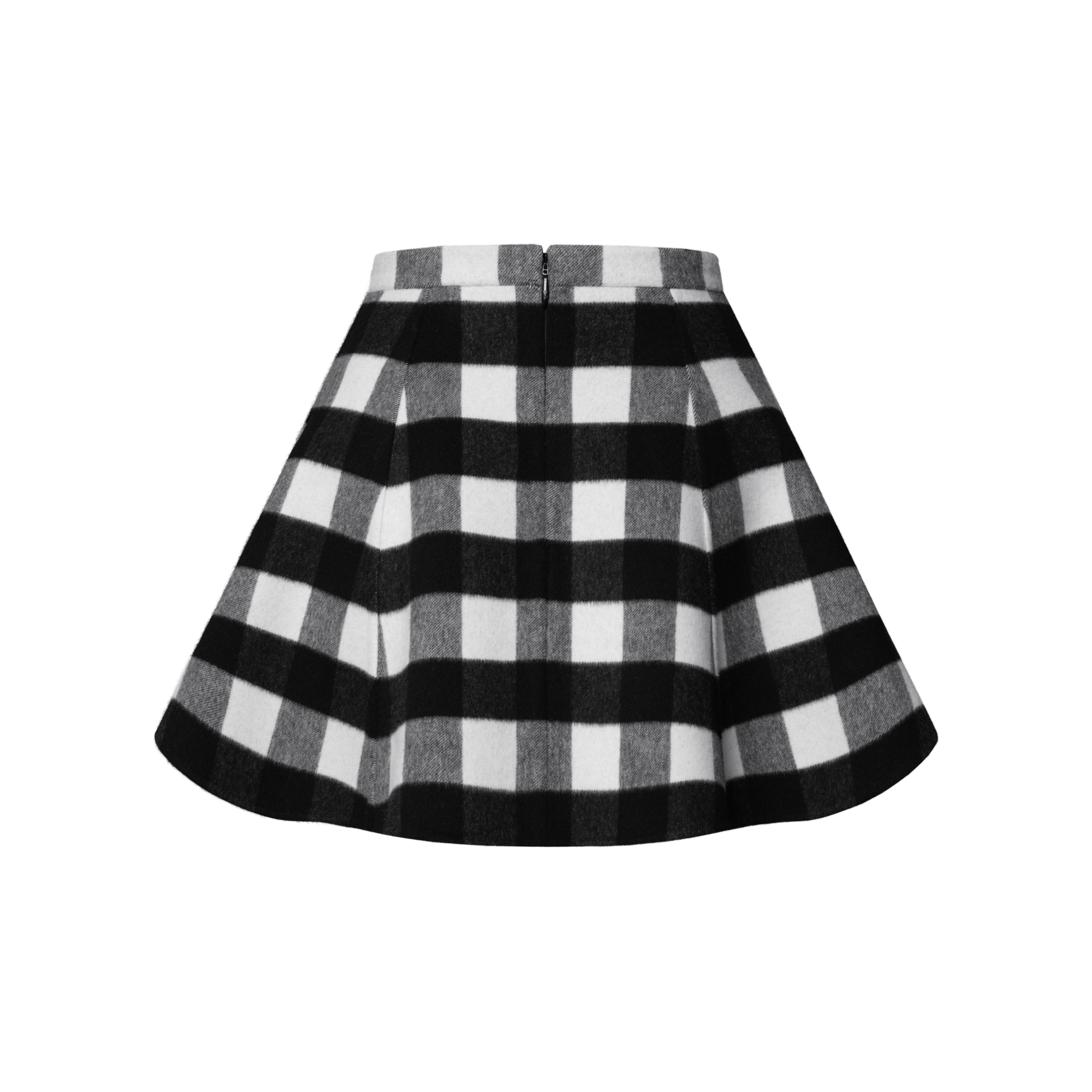  Ready to Wear Faldas y shorts Minifalda acampanada a cuadros | Louis Vuitton ® (Ampliar producto)