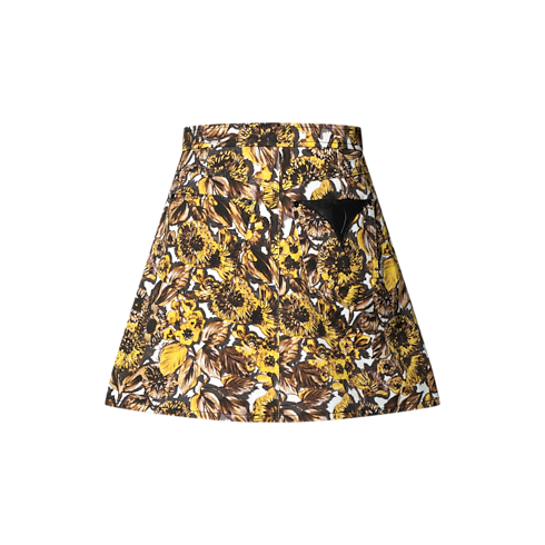 Ready to Wear Faldas y shorts Minifalda acampanada con estampado floral | Louis Vuitton ® (Ampliar producto)