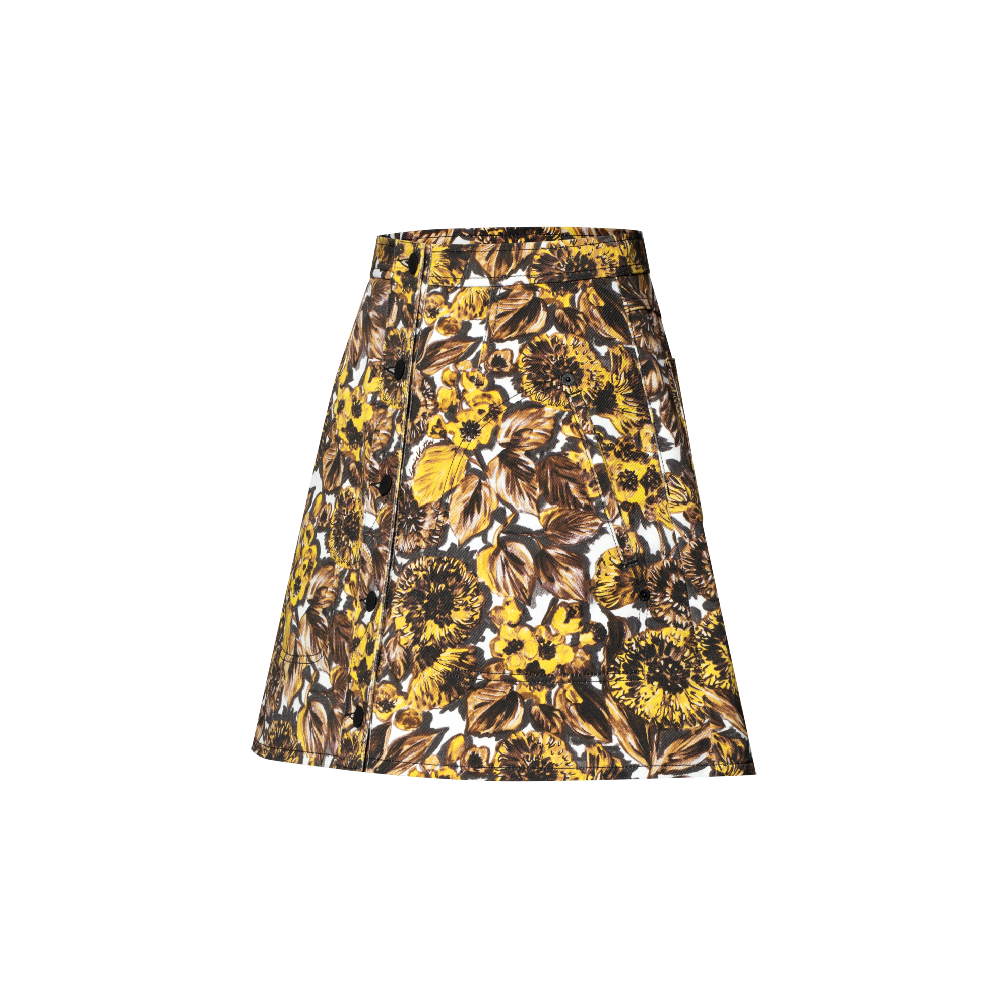  Ready to Wear Faldas y shorts Minifalda acampanada con estampado floral | Louis Vuitton ® (Ampliar producto)