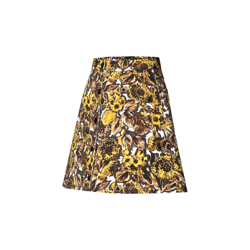 Ready to Wear Faldas y shorts Minifalda acampanada con estampado floral | Louis Vuitton ® (Ampliar producto)