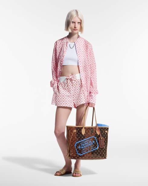 Ready to Wear Faldas y shorts Minishorts con Monograma en 3D | Louis Vuitton ®