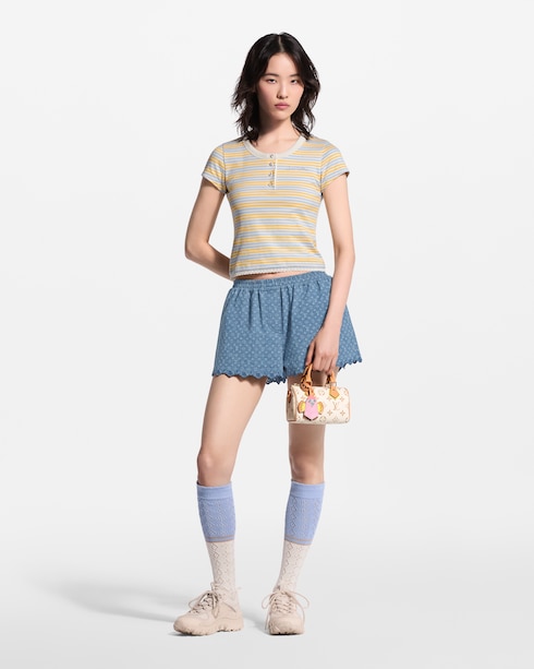 Ready-to-Wear Saias e Shorts Monogram Denim Mini Shorts | Louis Vuitton ®