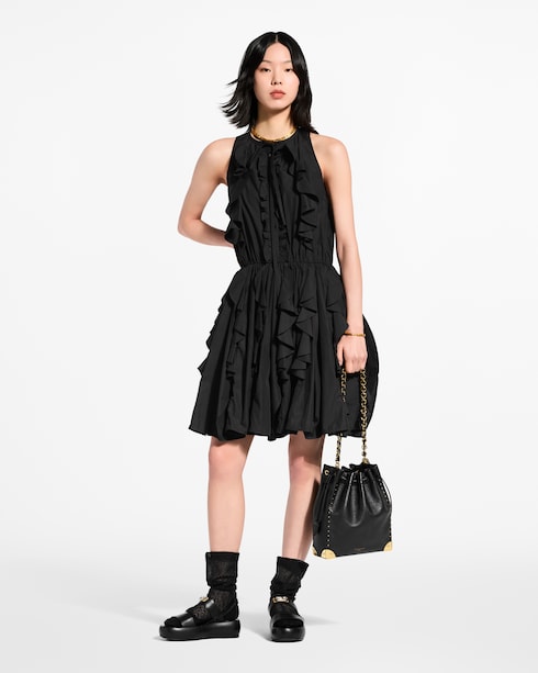Ready-to-Wear Dresses Ruffle Mini Dress | Louis Vuitton ®