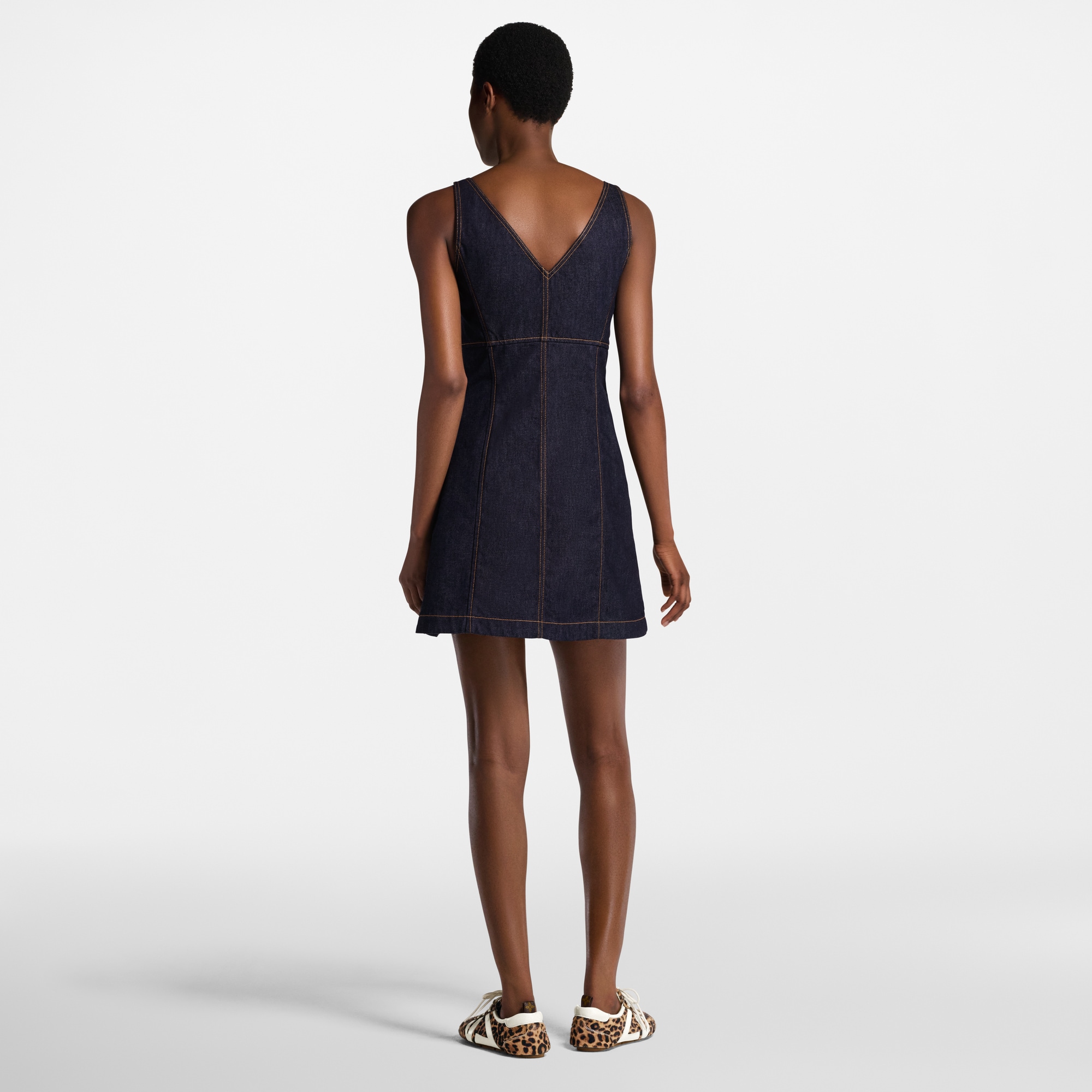  Ready to Wear Vestidos Minivestido en denim | Louis Vuitton ® (Ampliar producto)