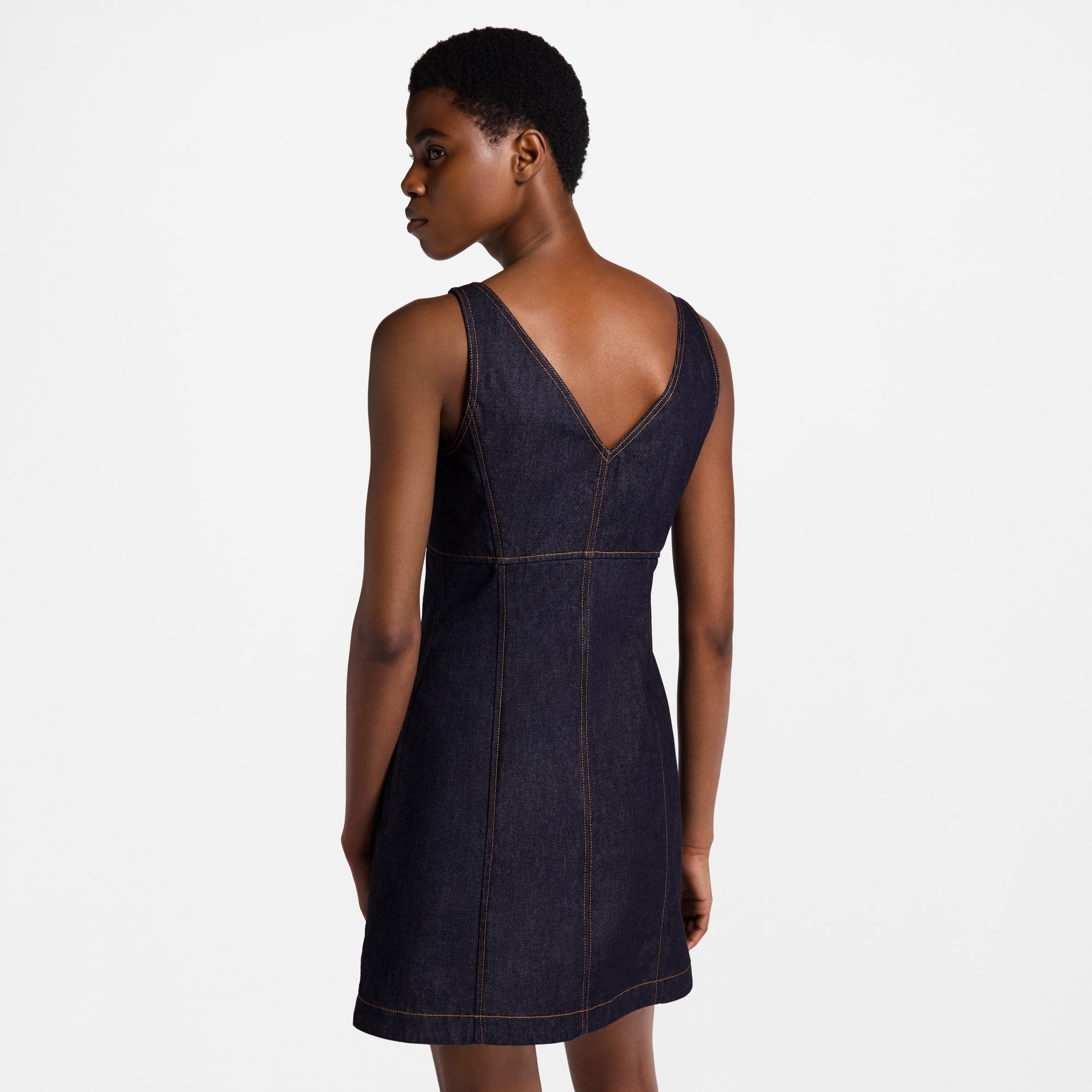  Ready to Wear Vestidos Minivestido en denim | Louis Vuitton ® (Ampliar producto)