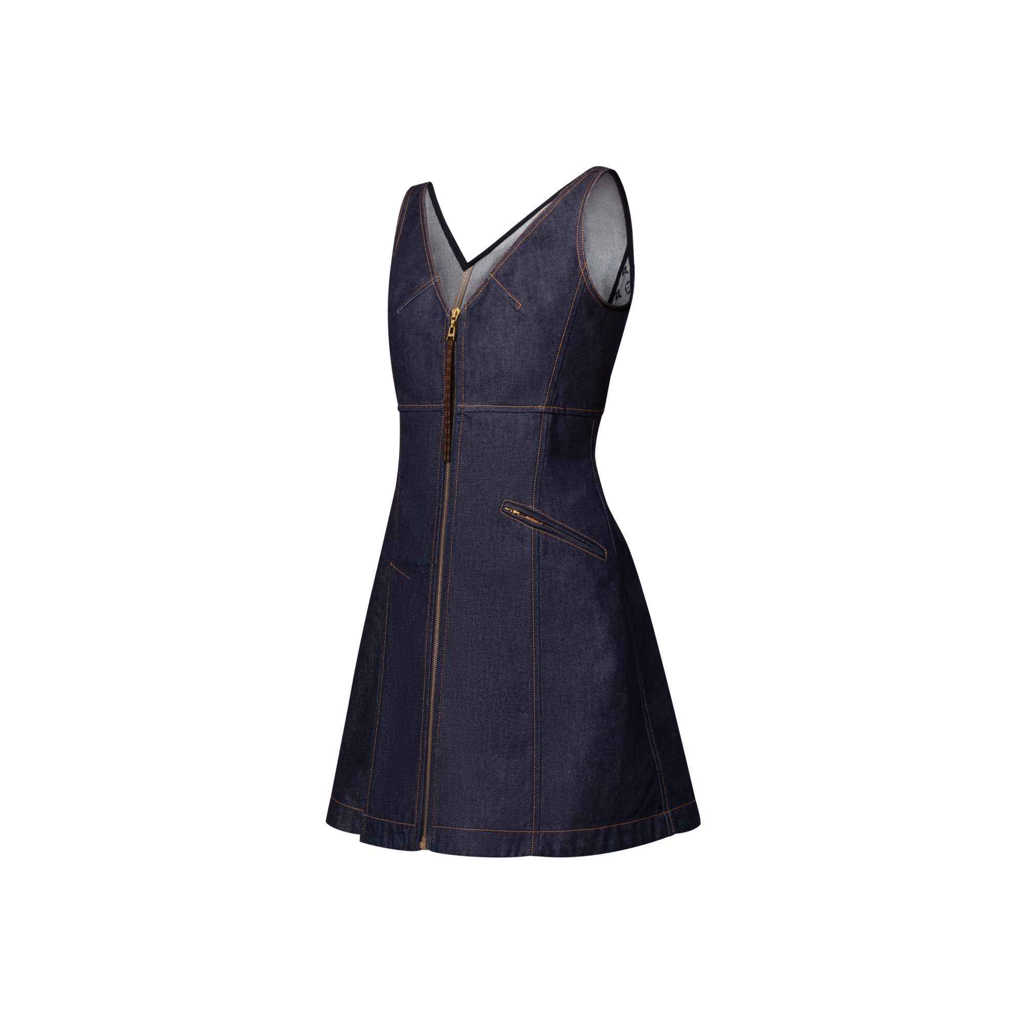  Ready to Wear Vestidos Minivestido en denim | Louis Vuitton ® (Ampliar producto)