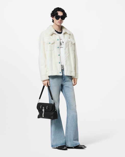 Ready-to-Wear Casacos e Agasalhos Jaqueta Trucker em Vison | Louis Vuitton ®